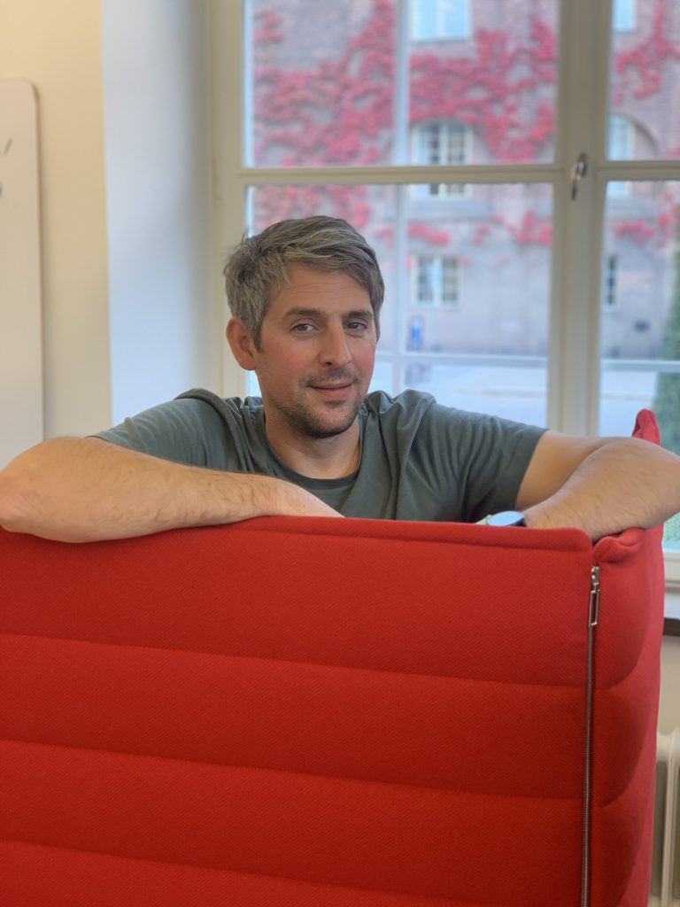 Porträttbild av Stefar Aaroe