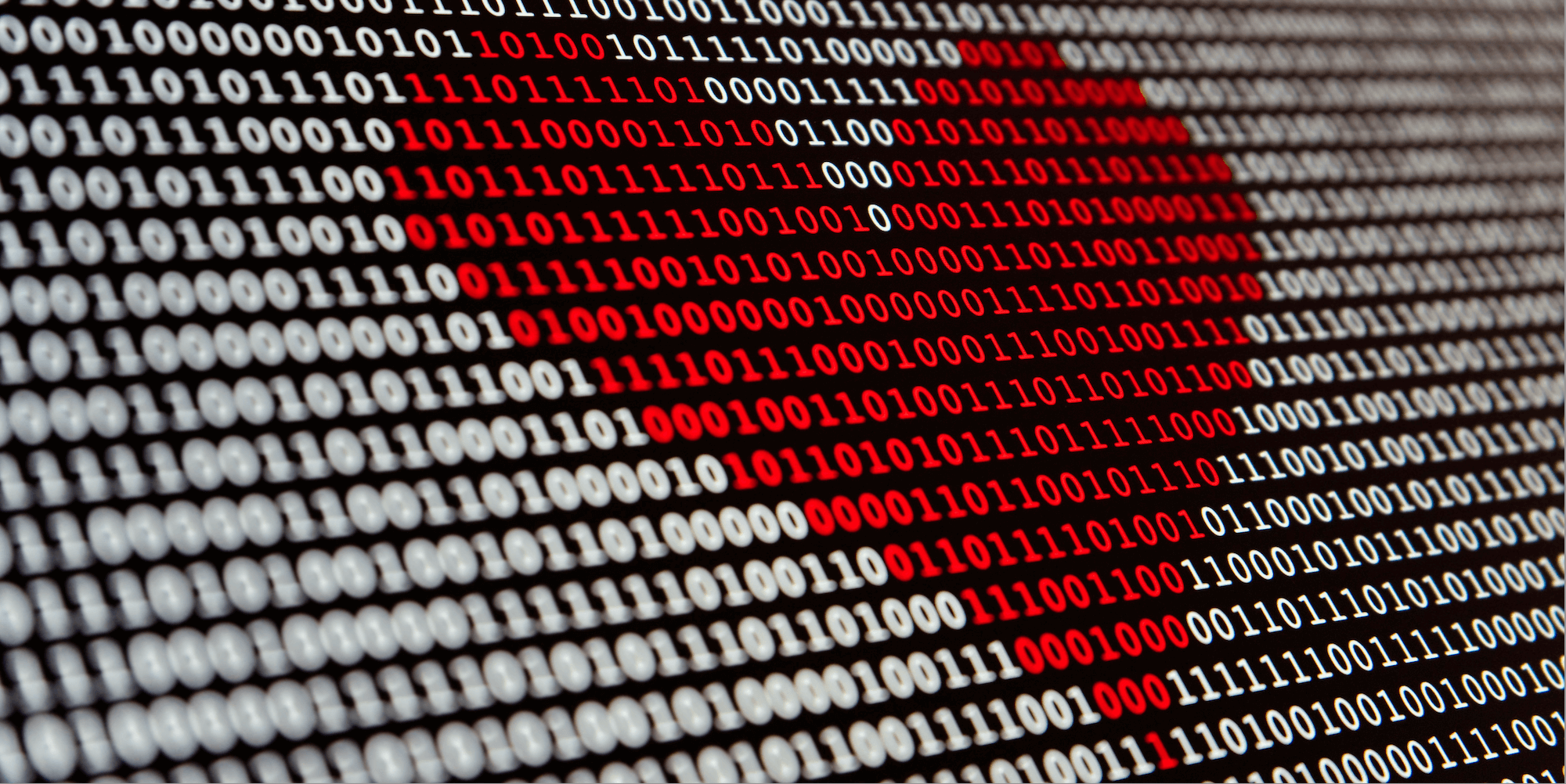 Regionala hälsodata Digital data som bildar ett rött hjärta för att symbolisera häslodata