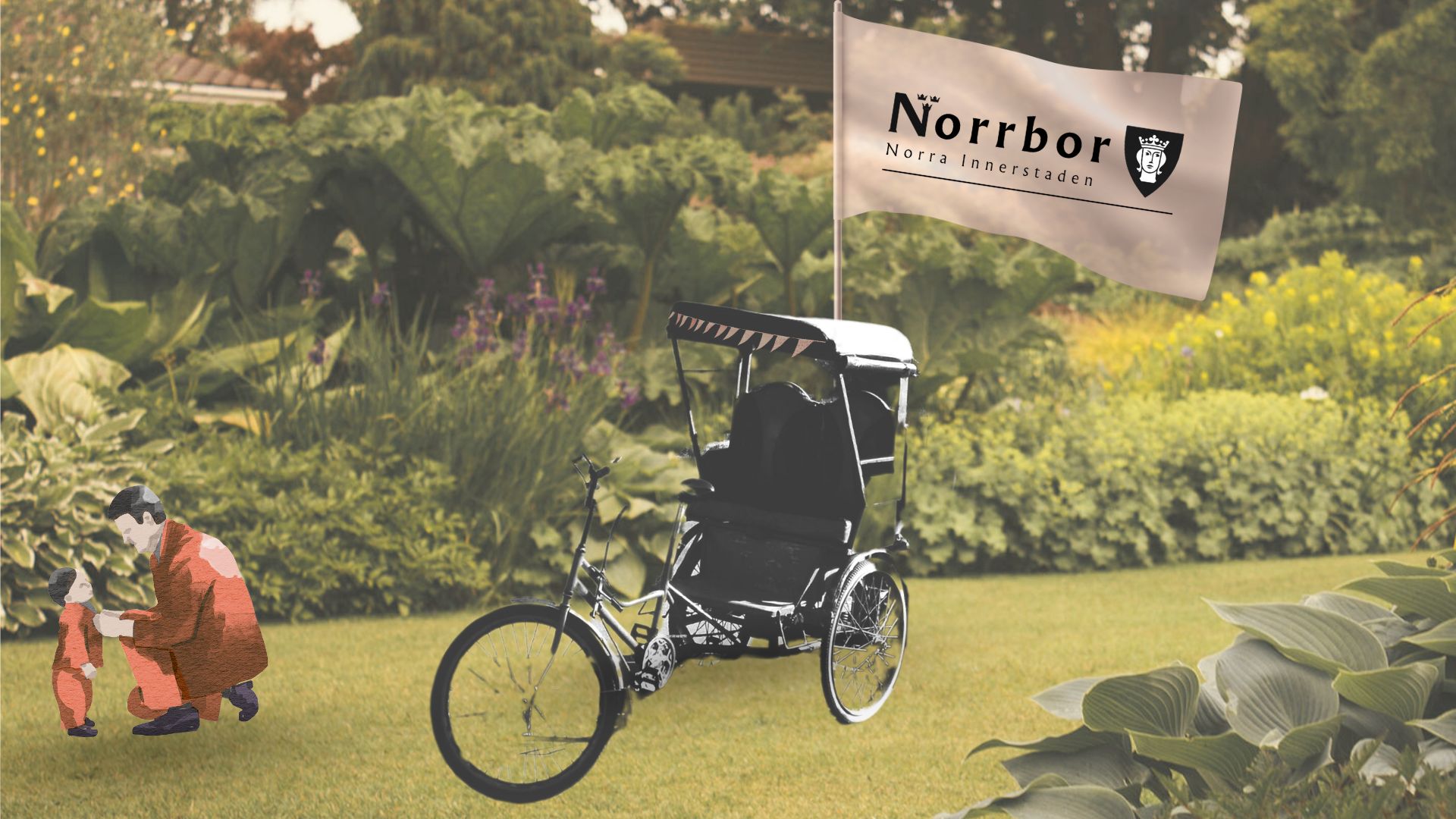 The final solution developed by Openlab student team Norrbor.